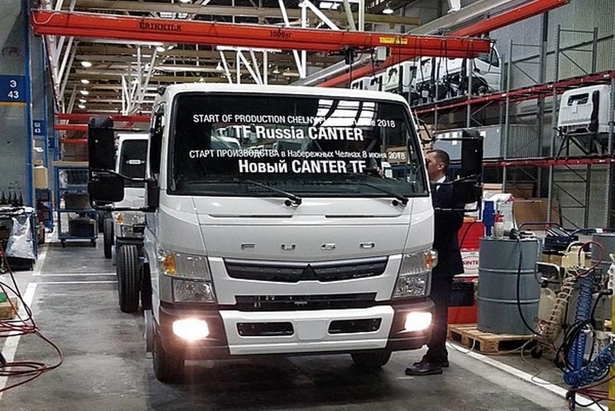 КАМАЗ и Daimler AG запустили производство нового Mitsubishi 